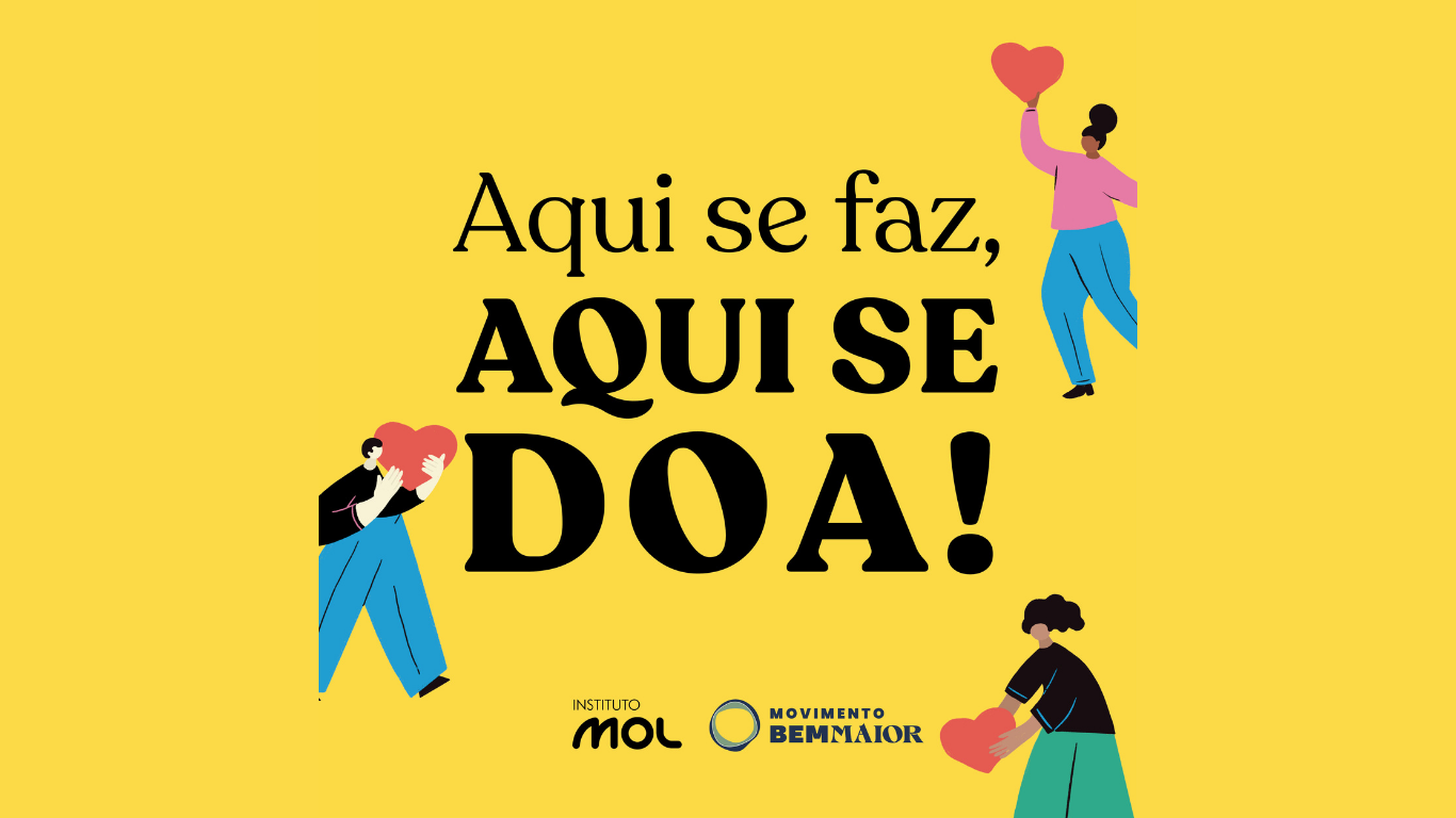 <b>Aqui Se Faz, Aqui Se Doa! </b>