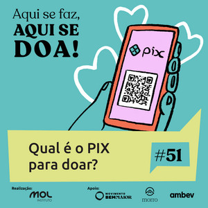 ep 51 – Qual o PIX para doar?